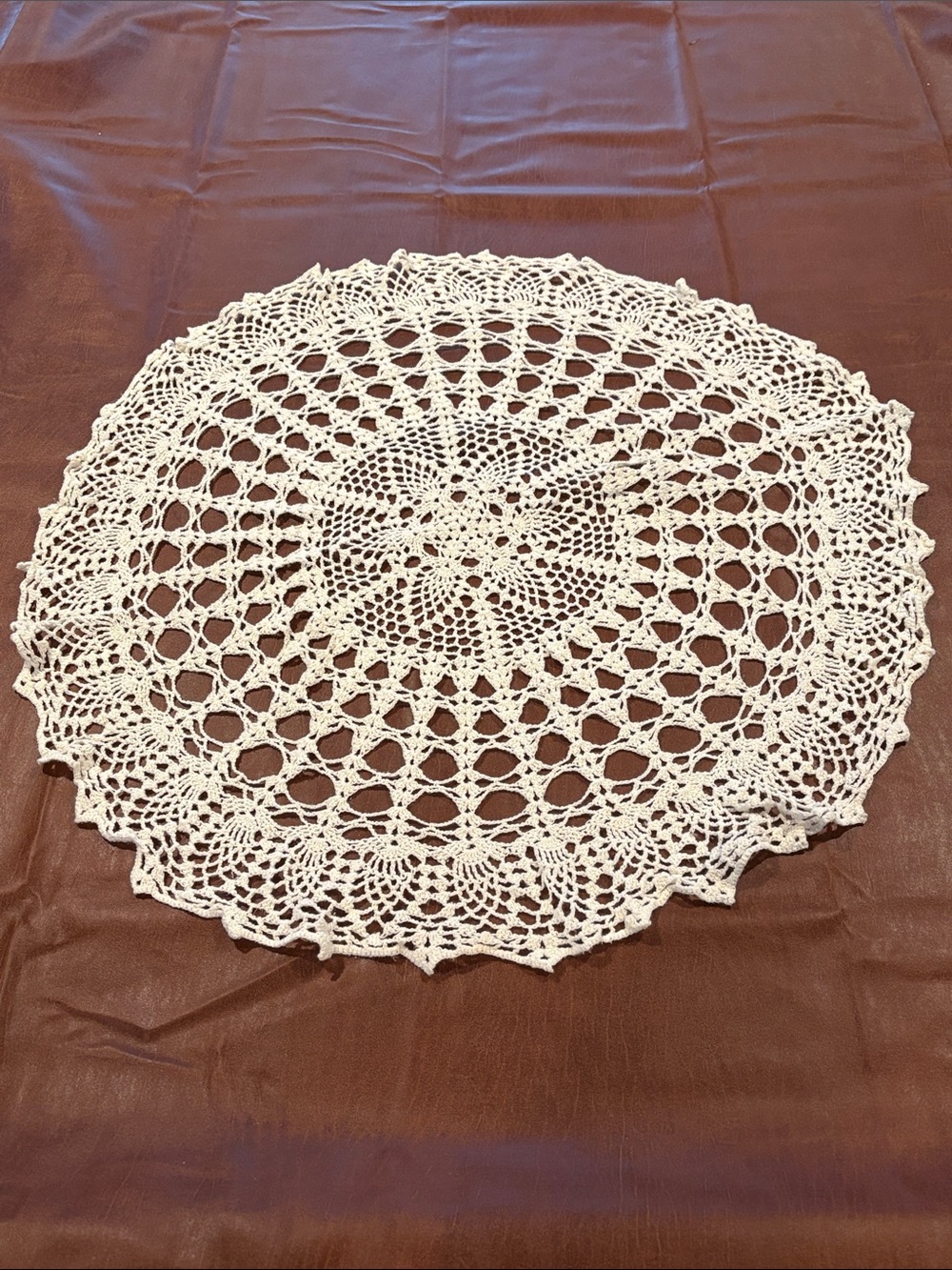 Large crochet doily